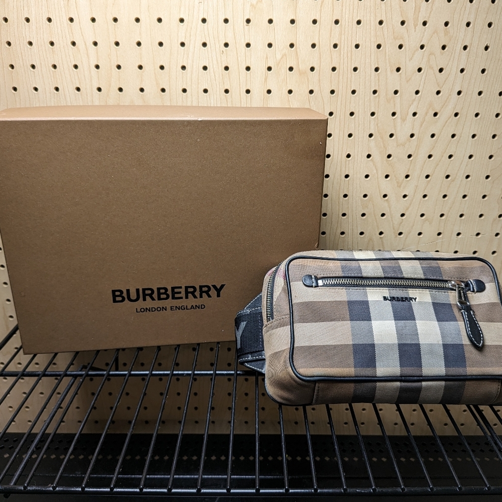 Burberry Bum Bag Belt Bag Cason brown check